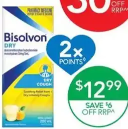 Terry White Bisolvon Dry Cough Liquid offer