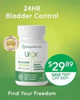 Terry White Bladder Control offer