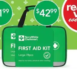 Terry White Terrywhite chemmar first aid kit offer