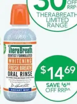 Terry White TheraBreath Whitening offer