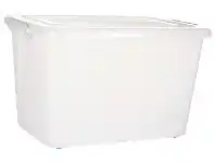 Howards Easi Store Plastic Boxes with Wheels 90L