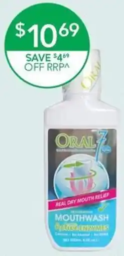 Terry White Oral 7 Dry Mouth Mouthwash offer