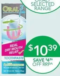Terry White Oral 7 Dry Mouth Toothpaste offer