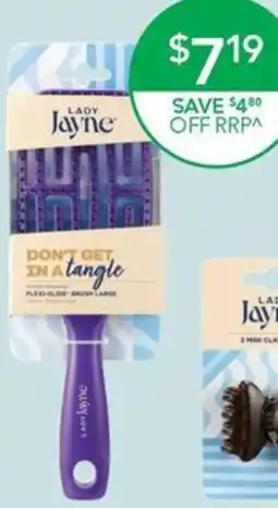 Terry White Lady Jayne Flexi Glide Brush Large offer