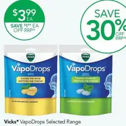 Terry White Vicks VapoDrops offer