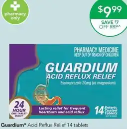 Terry White Guardium Acid Reflux Relief offer