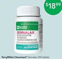 Terry White TerryWhite Chemmart Sennalax offer