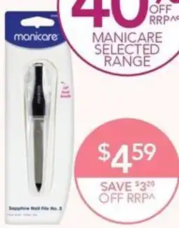 Terry White Manicare Sapphire Nail File No.2 offer