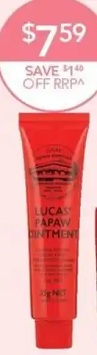Terry White Lucas Papaw Ointment offer