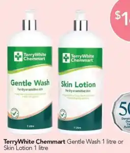 Terry White TerryWhite Chemmart Gentle Wash or Skin Lotion offer