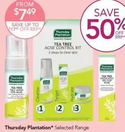 Terry White Thursday Plantation offer