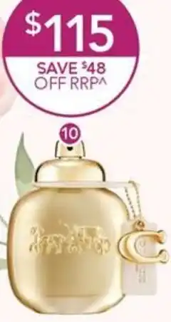 Terry White Coach Gold Parfum Spray offer