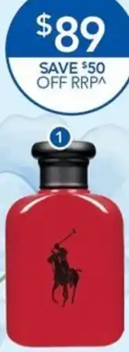 Terry White Ralph Lauren Polo Red EDT Spray offer