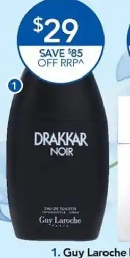 Terry White Guy Laroche Drakkar Noir EDT Spray offer