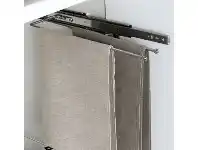 Howards Storage World Tansel Pull Out Double Tea Towel Rack with Side Mount Slide Kit offer