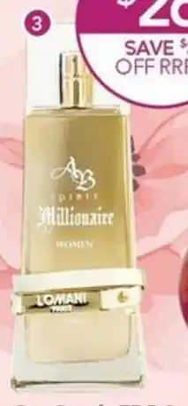 Terry White Lomani AB Spirit Millionaire Women EDP Spray offer