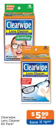 Good Price Pharmacy Clearwipe Lens Cleaner offer