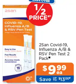 Good Price Pharmacy 2San Covid 19 Influenza A/B & RSV Pen Test offer