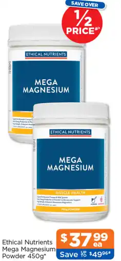 Good Price Pharmacy Ethical Nutrients Mega Magnesium Powder offer