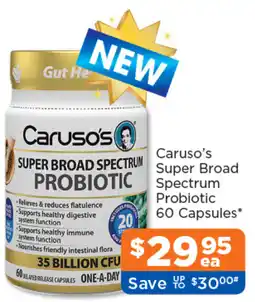 Good Price Pharmacy Caruso's Super Broad Spectrum Probiotic offer