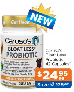 Good Price Pharmacy Caruso's Bloat Less Probiotic offer