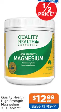 Good Price Pharmacy Quality Health High Strength Magnesium offer