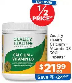 Good Price Pharmacy Quality Health Calcium + Vitamin D3 offer