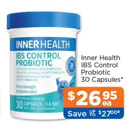 Good Price Pharmacy Inner Health 24 IBS Control Probiotic offer