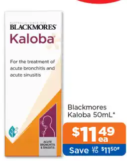 Good Price Pharmacy Blackmores Kaloba offer
