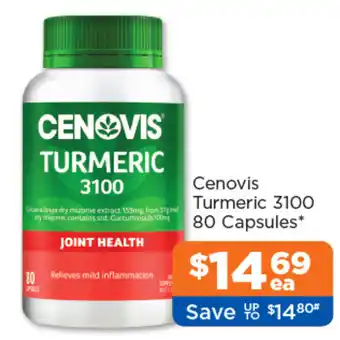 Good Price Pharmacy Cenovis Turmeric 3100 offer