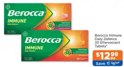 Good Price Pharmacy Berocca Immune Daily Defence 30 Effervescent Tablets offer