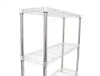 Howards Storage World Easy-Build Pole H90cm - Chrome offer