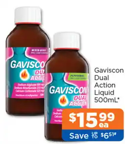 Good Price Pharmacy Gaviscon Dual Action Liquid offer
