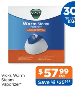 Good Price Pharmacy Vicks Warm Steam Vaporizer offer