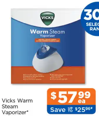 Good Price Pharmacy Vicks Warm Steam Vaporizer offer