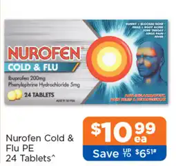 Good Price Pharmacy Nurofen Cold & Flu PE offer