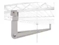 Howards Storage World Easy-Build Hanger Pole 90cm Chrome offer