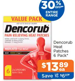 Good Price Pharmacy Dencorub Heat Patches offer