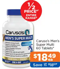 Good Price Pharmacy Carusos Men's Super Multi offer