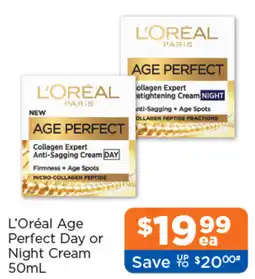 Good Price Pharmacy L Oréal Age Perfect Day or Night Cream offer