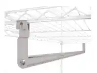 Howards Storage World Easy-Build Hanger Pole 120cm Chrome offer