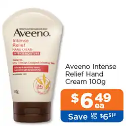 Good Price Pharmacy Aveeno Intense Relief Hand Cream offer