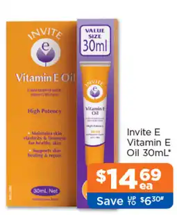 Good Price Pharmacy Invite E Vitamin E Oil offer