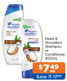 Good Price Pharmacy Head & Shoulders Shampoo or Conditioner offer