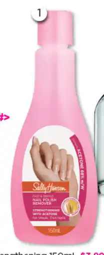 Good Price Pharmacy Sally Hansen Nail Polish Remover Strengthening offer