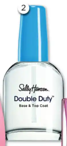 Good Price Pharmacy Sally Hansen Double Duty Base & Top Coat Nail Polish offer