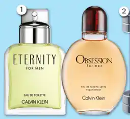 Good Price Pharmacy Calvin Klein Eternity Men EDT or Obsession EDT offer
