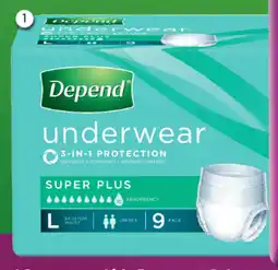Good Price Pharmacy Depend Incontinence Underwear Unisex Super Plus Large offer