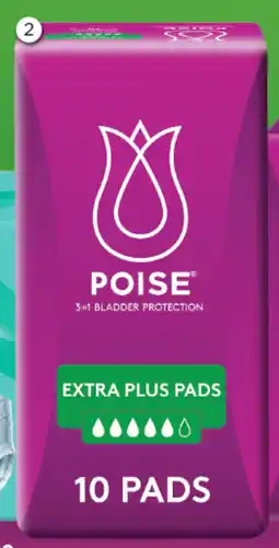 Good Price Pharmacy Poise Extra Plus Pads offer