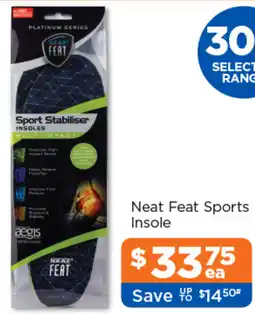 Good Price Pharmacy Neat Feat Sports Insole offer